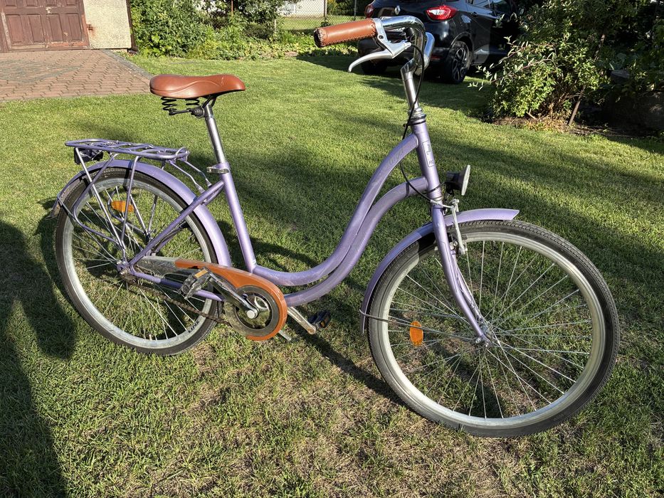 Rower miejski damski Romet Angel — styl retro, stan bardzo dobry