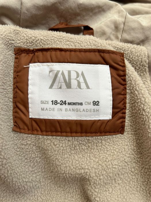 Зимова куртка для хлопчика 92-98см від Zara!