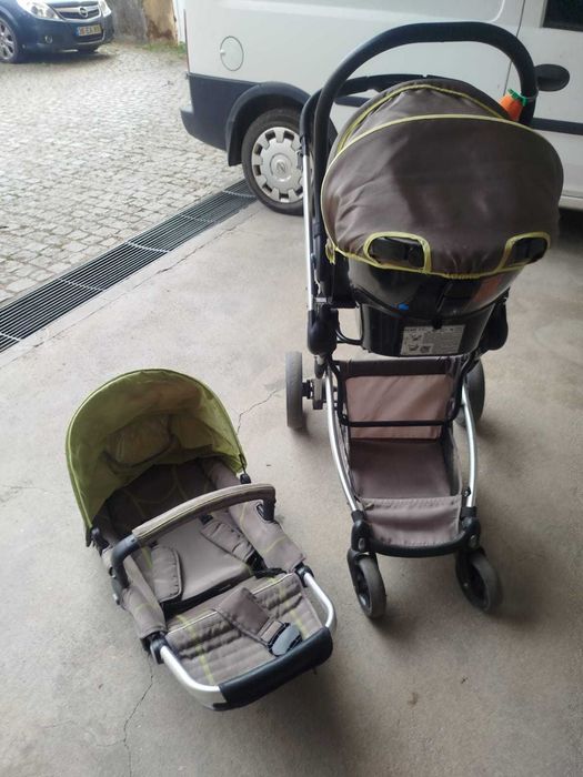 Carrinho bebé com ovinho