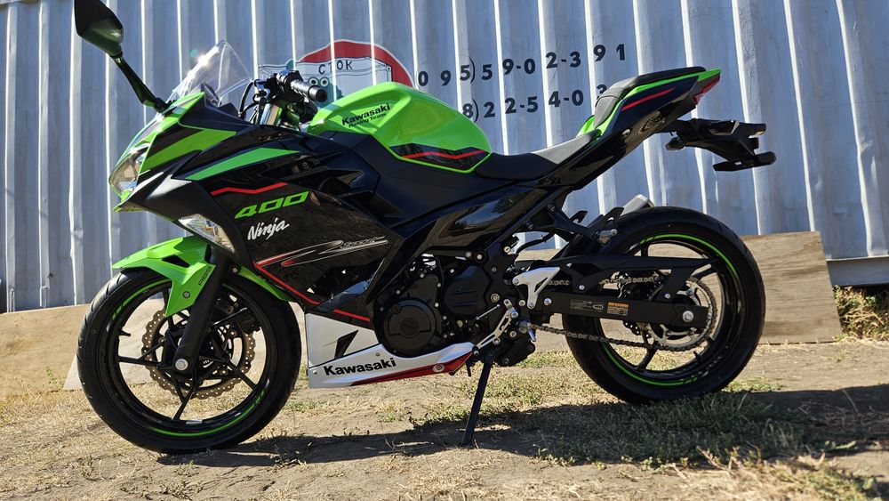 Продажа Kawasaki Ninja 400 2021року-з Японії пробіг:9000км стокмото