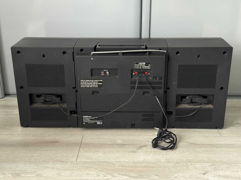 Mega Radiomagnetofon Ghettoblaster Soundwave DC 1901 Boombox Unikat