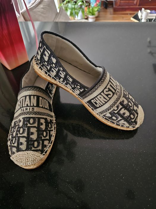 Espadryle Dior 37 skóra