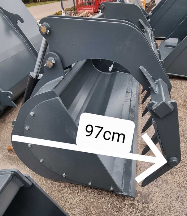 Łyżkokrokodyl łycha krokodyl łyżko Jcb manitou paleciak cat bobcat