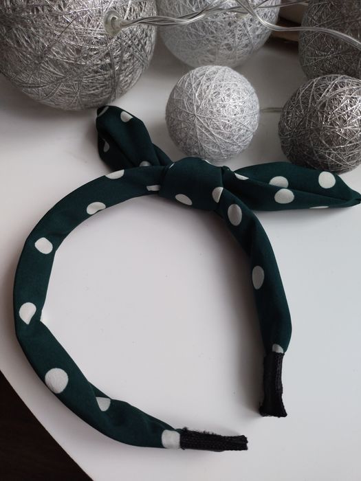 Заколка ручной работы и обруч