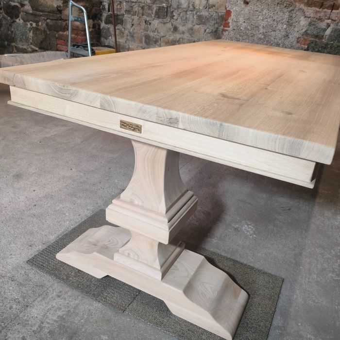 Stół dębowy klasztorny Hetman Loft Glamour