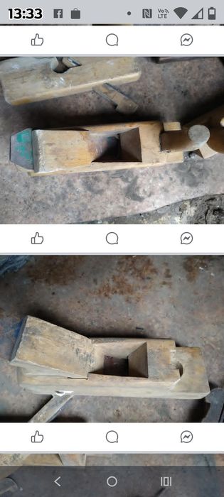 Sprzedam Strug hebel stolarski x5_Retro stare PRL Strugi/heble