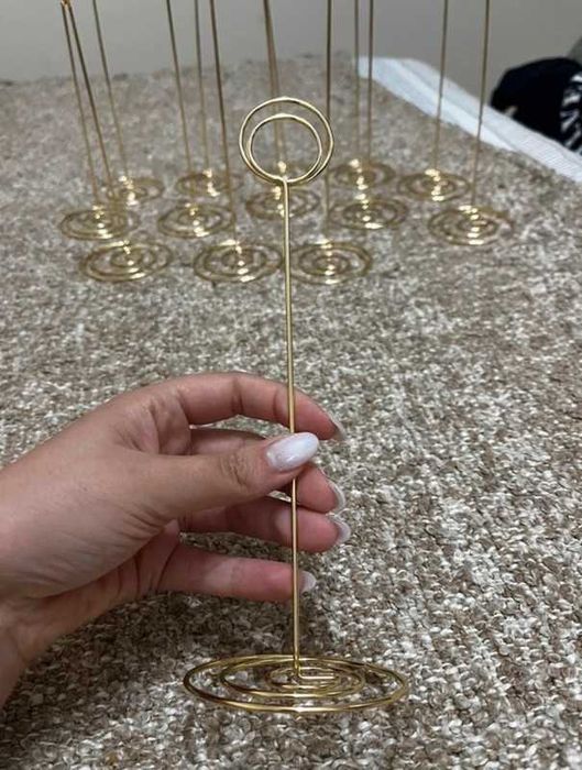 Suportes numeros de mesa