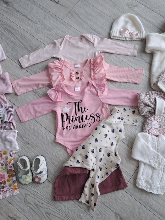 Лот пакет для дівчинки на весну 3- 6 міс