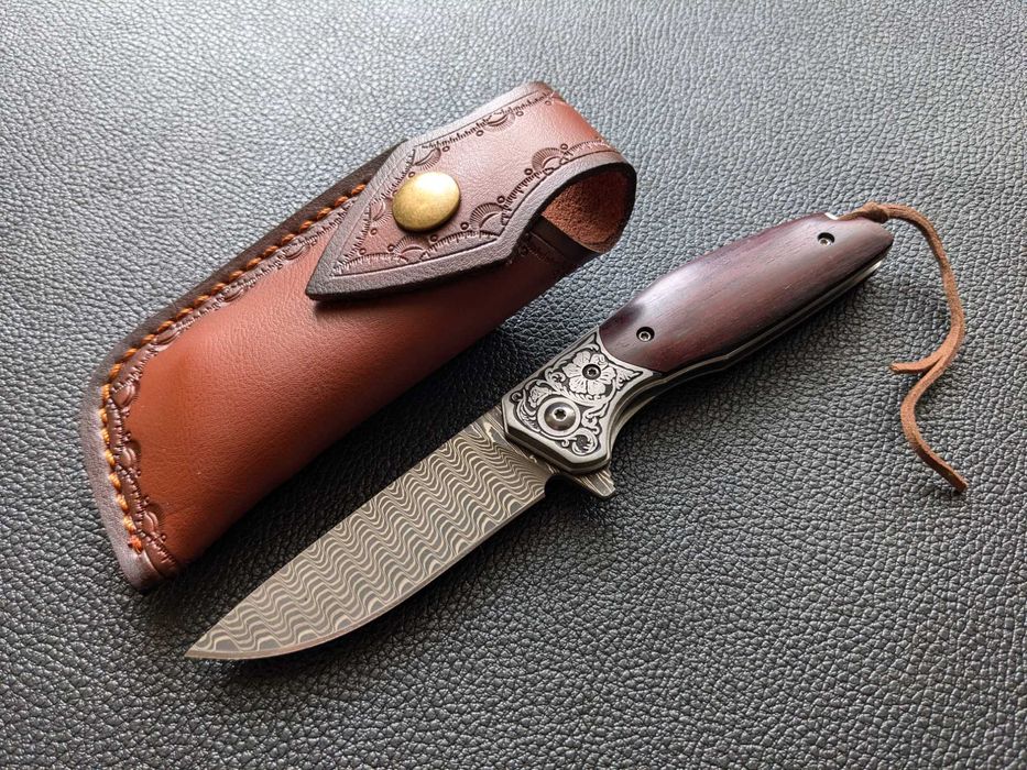 Складний ніж Damascus. сталь VG10. ніж складний. складной нож