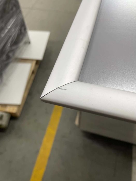 10 szt ram plakaty aluminium szare 103x73 cm