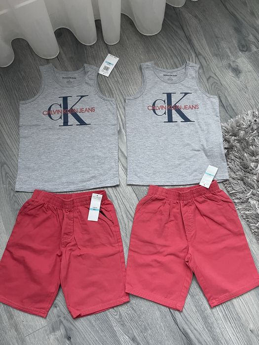 Дитячий костюм (майка, шорти), Calvin Klein, розмір на 5 років (110 см), НОВИЙ.