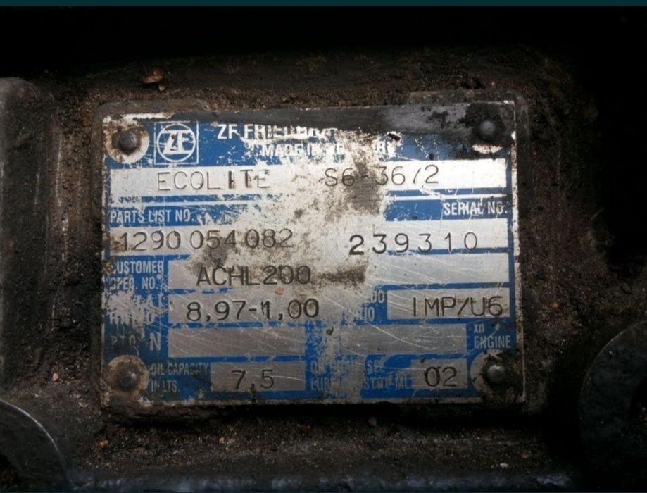Коробка передач КПП DAF XF ZF ECOLITE S6-36/2