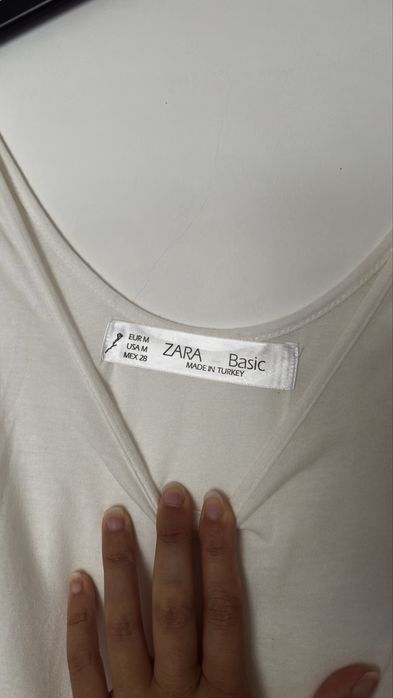 Vestido branco Zara