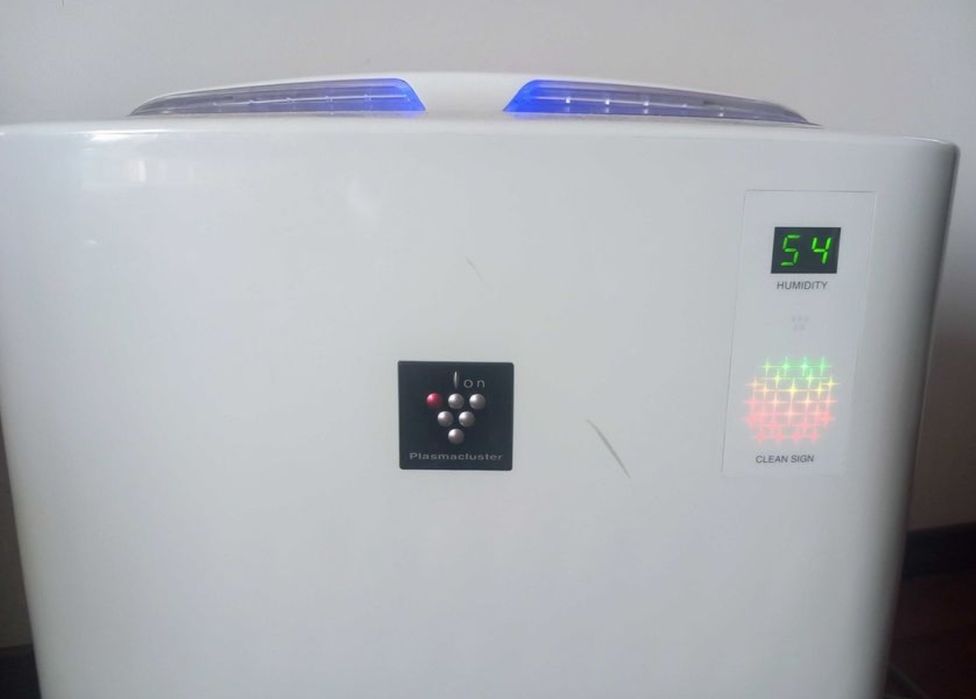 Oczyszczacz powietrza z jonizatorem i nawilżaniem Sharp