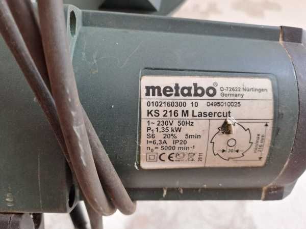 Serra de esquadria a laser Metabo