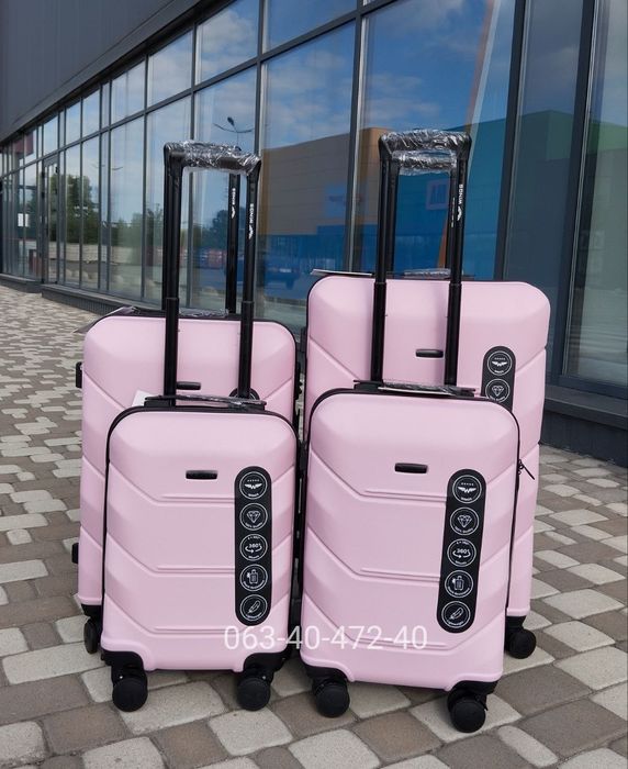 Чемодан Wings 148 розовый