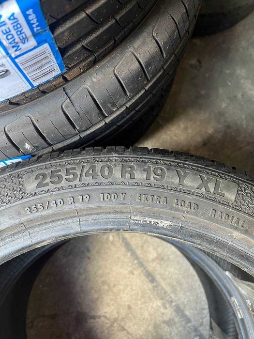 Шины 255/40 R19 Barum б/у лето 4.5мм Пара L6