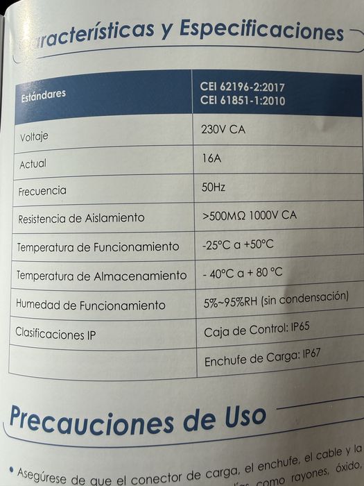 Carregador  novo  na caixa