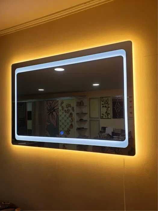 АКЦІЯ! Дзеркало в ванну з підсвіткою і підігрівом під заказ