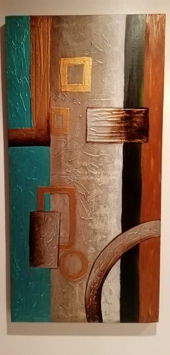 Quadro pintado em tela.