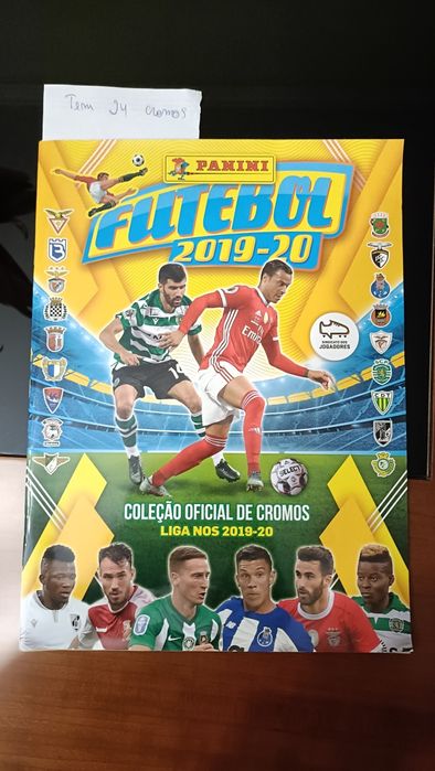 Cadernetas futebol incompletas