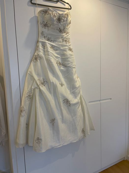 Venda de vestido de noiva como novo