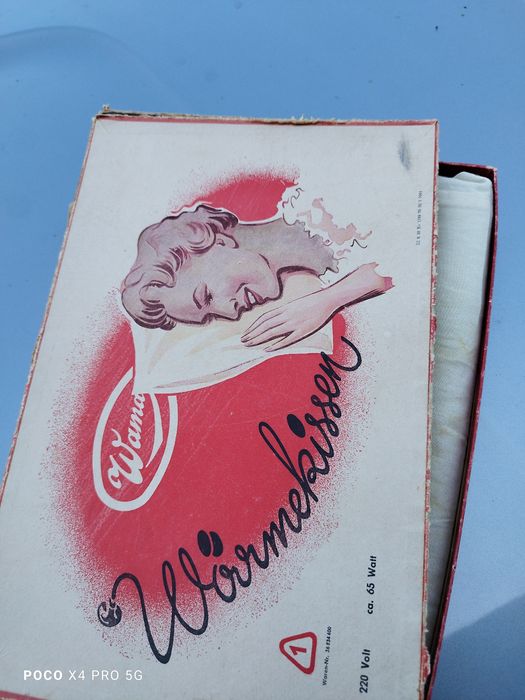 Poduszka Elektryczna WAMA DDR / NRD – Vintage