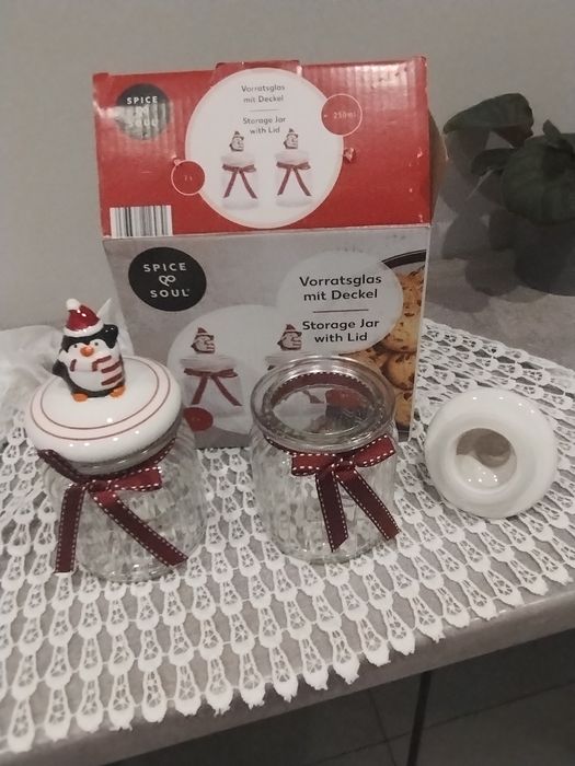 Sprzedam świąteczne słoiczki nowe