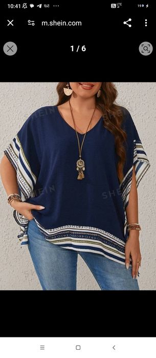 Bluzki tuniki plus size duże rozmiary