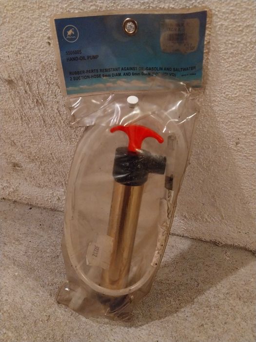 Bomba Manual Plastimo para Mudar Óleo