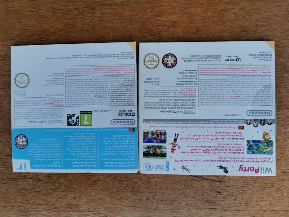 Conjunto de Videojogos Wii