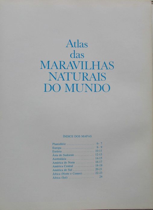 Maravilhas Naturais do Mundo - - - - - Enciclopédia