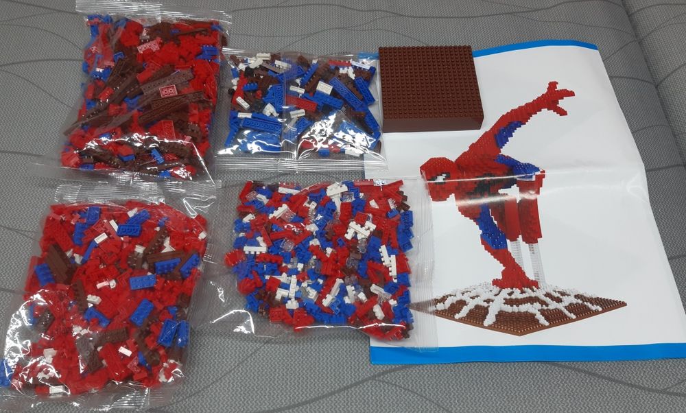 Spider-Man z mini kloców