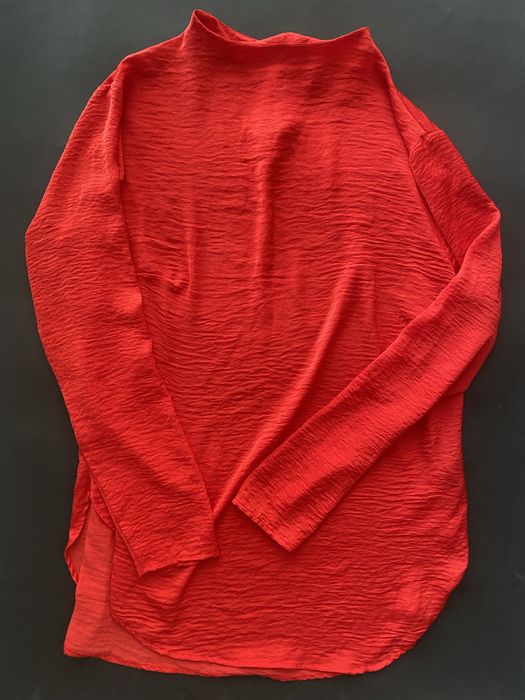 Червона сорочка блузка H&M 44
