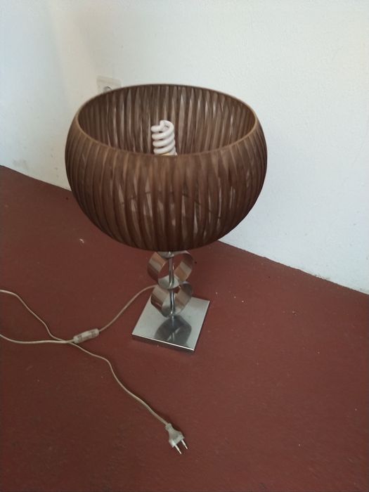 Conjunto de 3 candeeiros de pé e teto