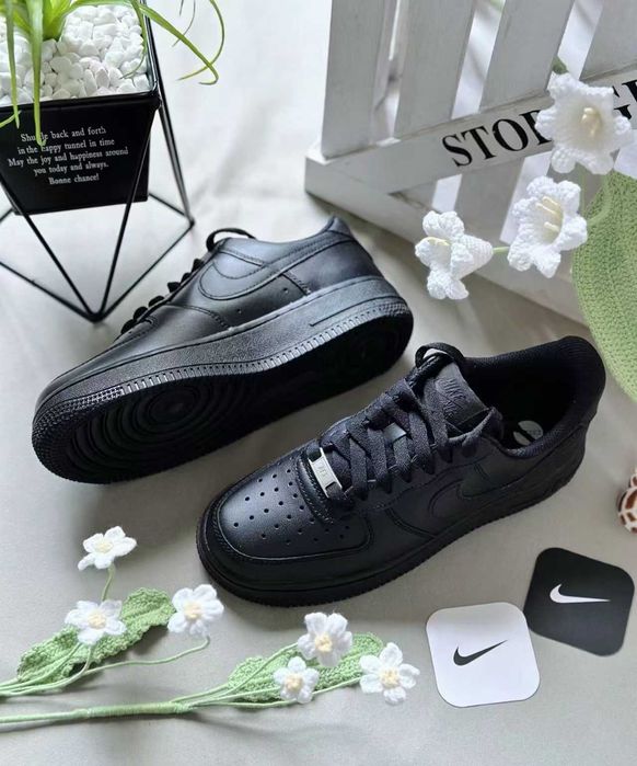 "Buty Trampki" Nike_Air_Force_1_Low Black r. 43