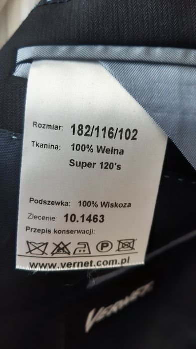 Garnitur czarny Vernet Luxury 182