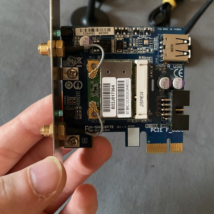 Сетевой адаптер Wi-fi gigabyte pci-e