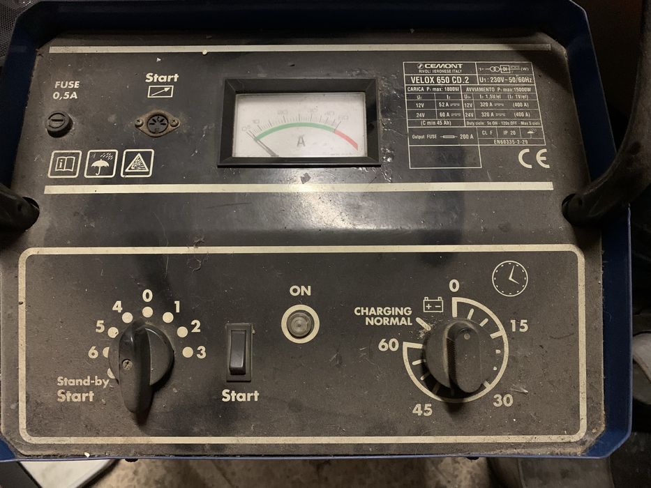 CARREGADOR de BATERIAS CEMONT VELOX 650 CD.2