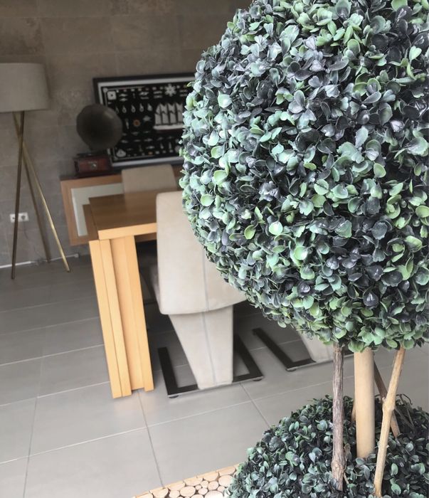 Bola / planta busto artificial