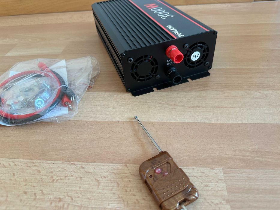 [NOVO] Inversor / Conversor • 1500W/3000W • Onda Pura • Comando • EU