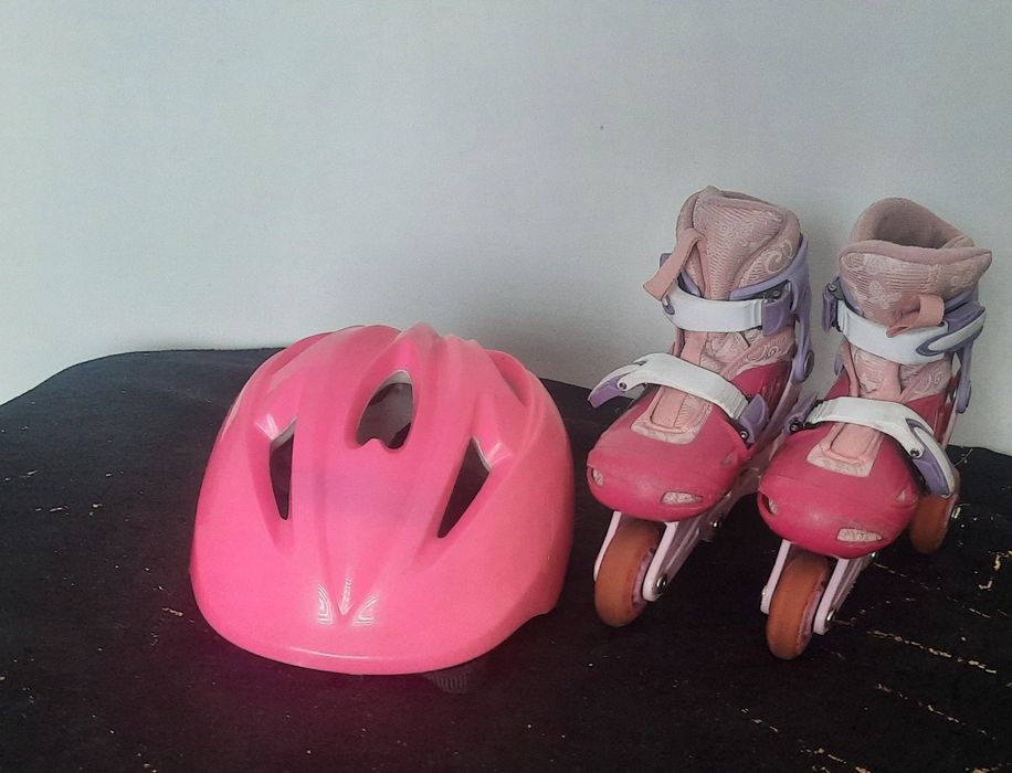 Zestaw rolki plus kask