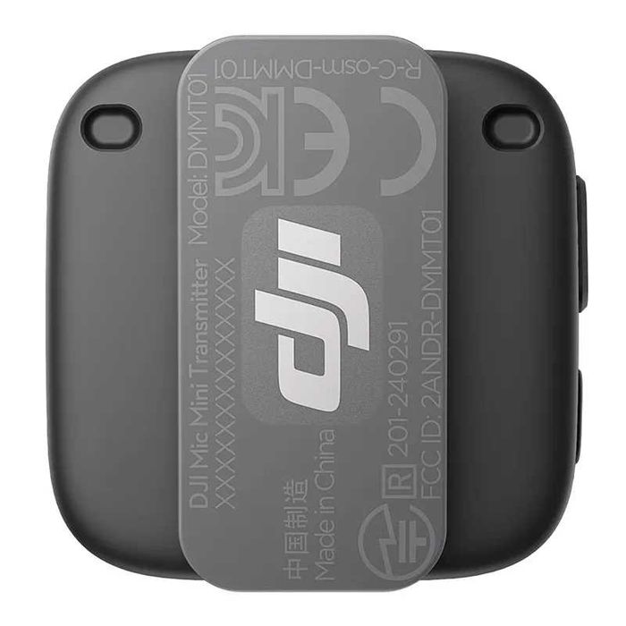 Mikrofon Bezprzewodowy DJI Mic Mini Czarny Bluetooth 5.3 1TX z akcesoriami, FABRYCZNIE ZAPLOMBOWANE