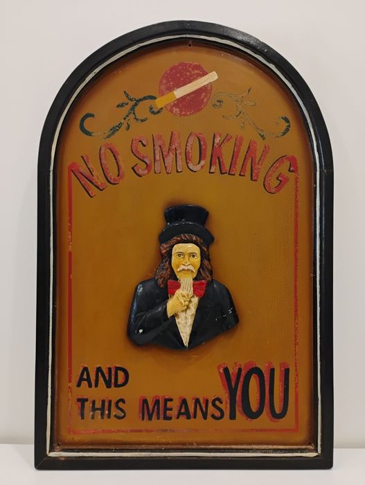 Quadro decorativo "No Smoking"