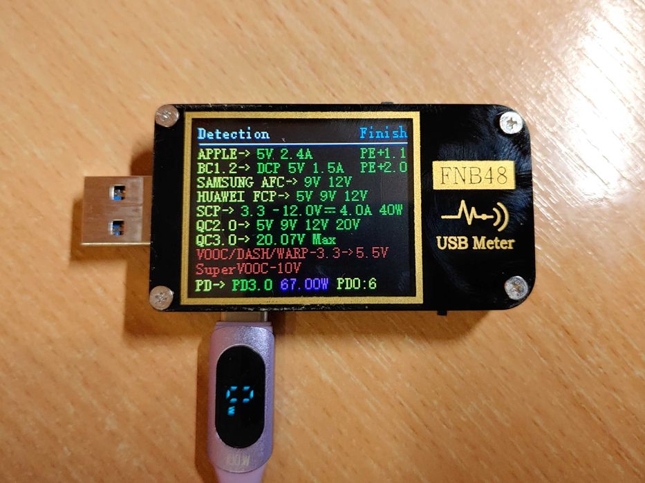 ASOMETECH 65W блок живлення і кабель Гарантія