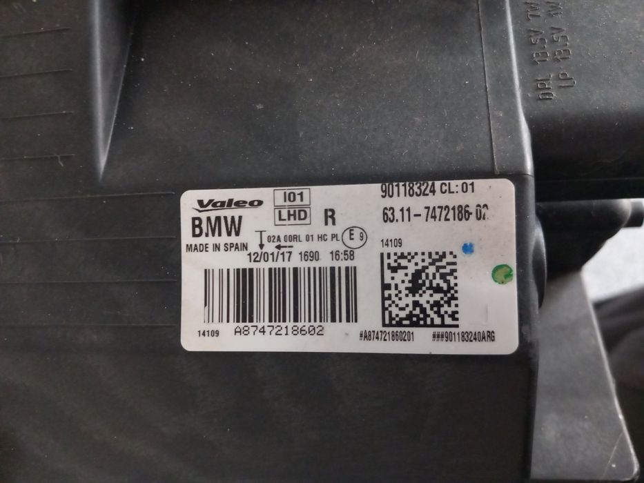 BMW i3 Farol LED Adaptativo direito