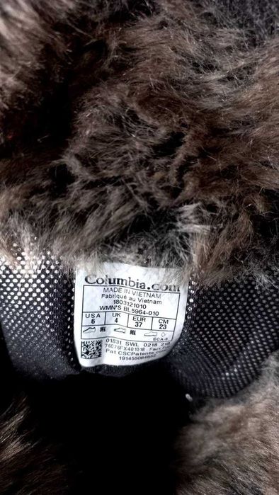 Жіночі зимові сапоги, ботинки, чоботи Columbia Minx Mid III (BL5964010