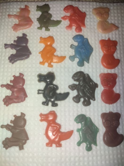 Игрушки сюрпризы из хлопушек СССР.