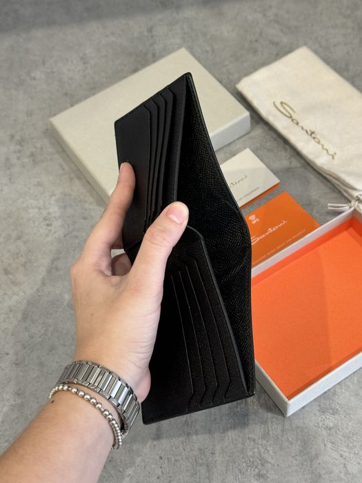 Чоловічий гаманець кошелек Santoni портмане оригінал