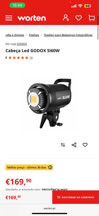 Luz fotografica godox sw60l